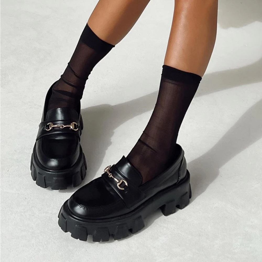 Penny Lane Loafers Black